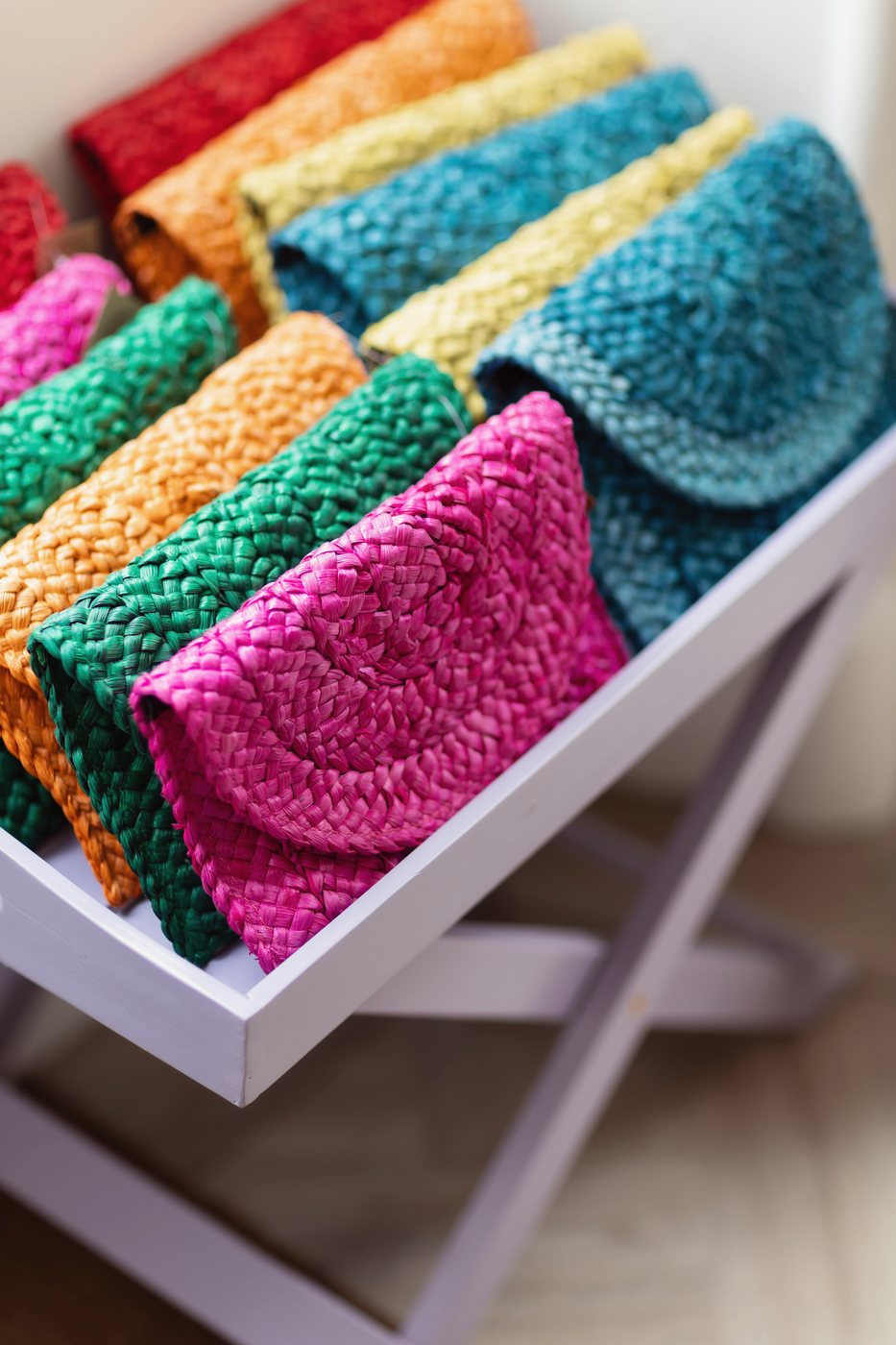 Colourful accessories at Pocketful of Joy