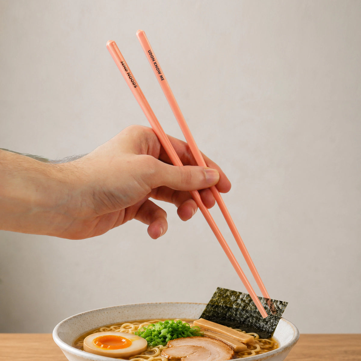 Cheeky Ceramic Chopsticks Set
