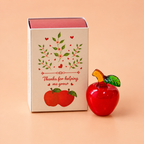 Glass Apple Thank You Token