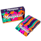 Understand & Embrace Your Menopause box with a deck of 100 colourful information cards.