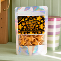 Gold star shaped bath pearls for adding to warm bath water for a relaxing pamper treat.
