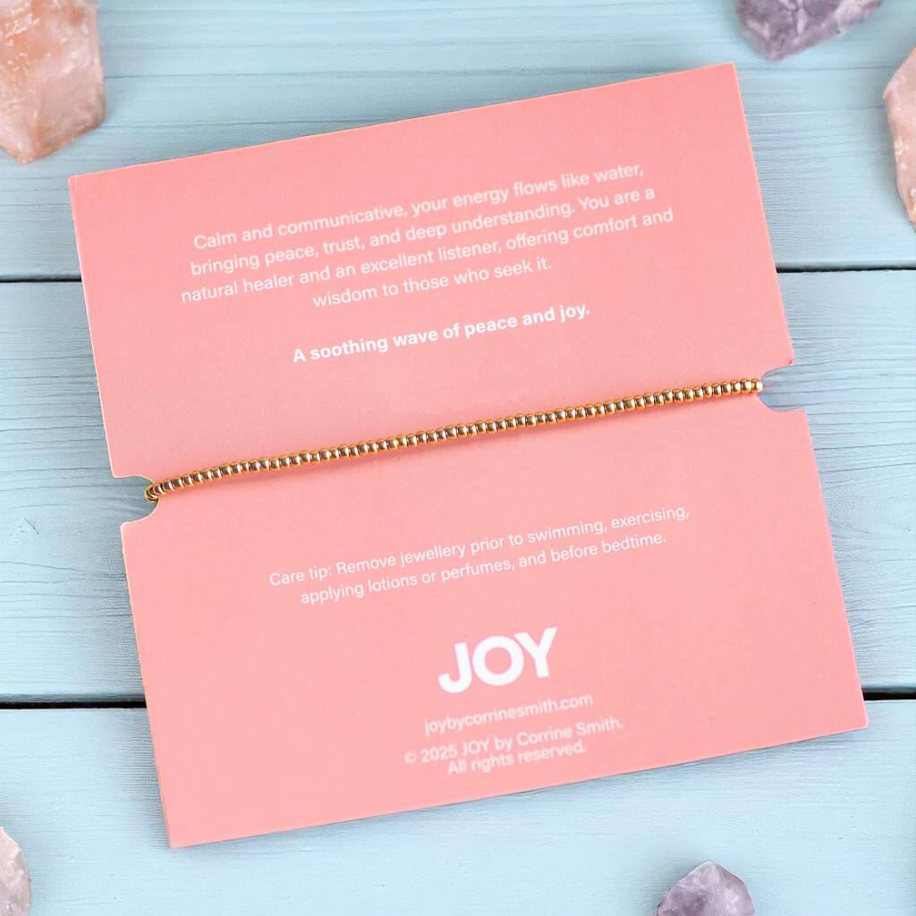 Blue Aura Harmony Bracelet – Calm And Healing Energy