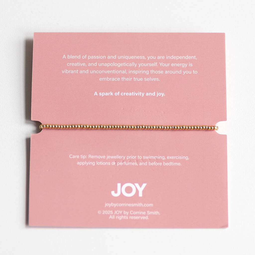 Magenta Aura Harmony Bracelet – Bold And Creative Energy