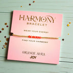 Orange Aura Harmony Bracelet – Joyful And Uplifting Energy