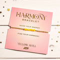 Yellow Aura Harmony Bracelet – Bright And Uplifting Energy