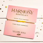 Yellow Aura Harmony Bracelet – Bright And Uplifting Energy